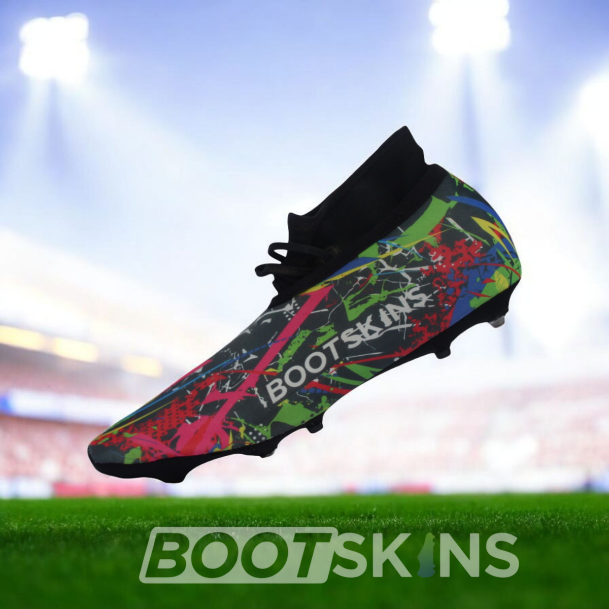Bootskin Types BOOTSKINS for Adidas Football Boots - Psycho Splash - Stud Pattern 1